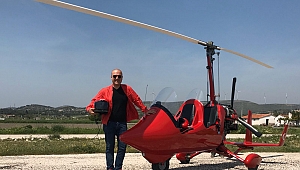 Türkiye'nin ilk ve tek gyrocopter pilotu milletvekili
