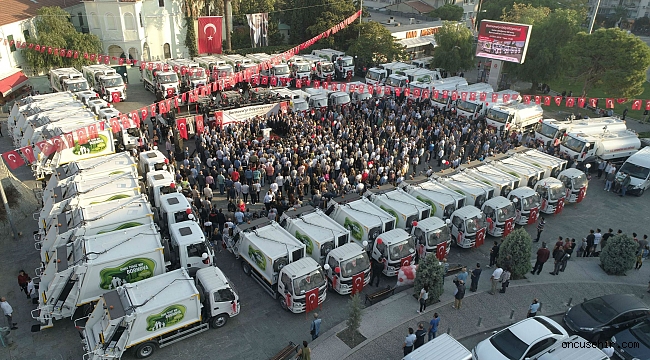 Yeni araçlar ve iş makineleri ile daha temiz ve yeşil Bornova