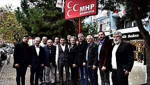 Başkan İduğ'dan AK Parti ve MHP ilçe teşkilatlarına ziyaret