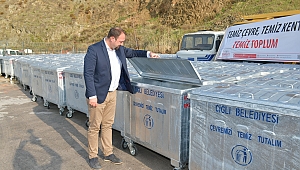 Çiğli’de çöp konteynerleri  yenileniyor