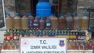 İzmir'de 474 litre sahte şarap ele geçirildi