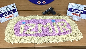 İzmir'de yaklaşık 22 bin uyuşturucu hap ele geçirildi