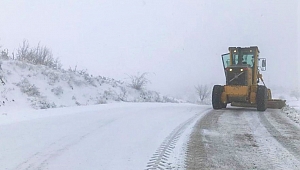 İzmir karla mücadele ediyor