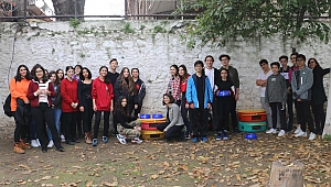 Konaklı öğrencilerin hayvan sevgisi