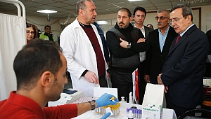 Lösemi olan mesai arkadaşları için umut oldular