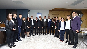 Susmuş ve ekibinden Başkan Sandal’a ziyaret