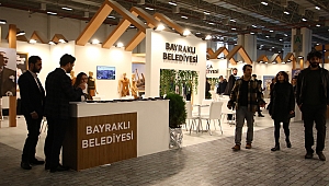 Turizm Fuarı'nda Bayraklı ilgisi