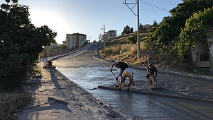 Bornova Belediyesi 9 ayda 105 bin metrekare yol çalışması yaptı