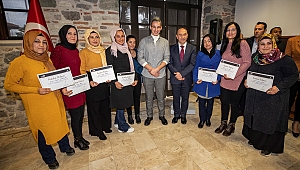 Büyükşehir 201 kişiyi daha meslek sahibi yaptı