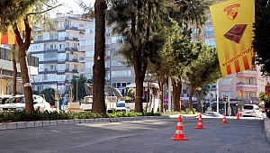 Büyükşehir Göztepe Stadı’nın çevresi yenilendi