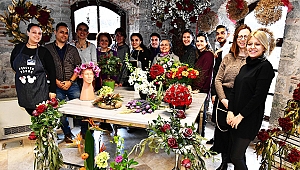 Çiçekçilik kursunun ünü İzmir sınırlarını aştı