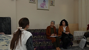 Çiğli Belediyesi’nden, görme engellilere ev ziyareti