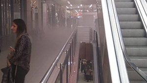 Çiğli'deki Kipa AVM'de yangın paniği!