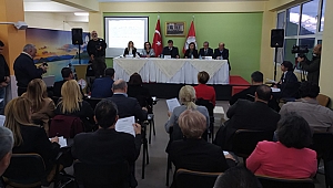 Karşıyaka Belediyesi Meclis toplantısı şantiyede gerçekleşti