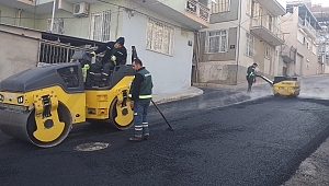 Konak’ın sokaklarında asfalt seferberliği