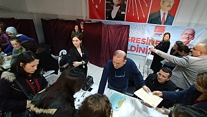 Menemen’de sandık başına geçildi
