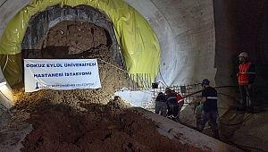 Narlıdere Metrosu'nda üçüncü istasyona ulaşıldı