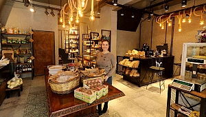 Ödüllü kadın girişimciden şarküteri cafe