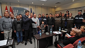 Tugay’dan işçilere özel teşekkür