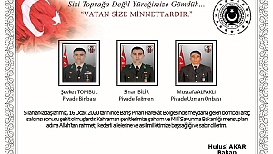 Türkiye güne 3 şehit haberiyle uyandı