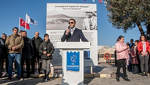 Atatürk’ün Kuşadası’na gelişinin yıldönümü coşkuyla kutlandı