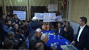 Başkan'a çok sert tepki: Köyümüze dokunma senden hiçbir şey istemiyoruz!