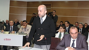 Bornova meclisinde 'tescilsiz bina' tartışması