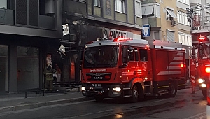 Buca Şirinyer'deki özel hastanede yangın paniği