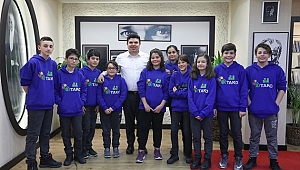 Bucalı öğrencilerden engelsiz ve güvenli park projesi