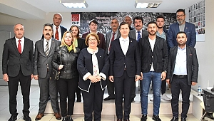 CHP Foça’dan Yücel’e ziyaret