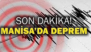 Depremler durmuyor! Manisa yine sallandı