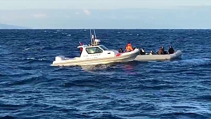 Foça’da göçmen operasyonu