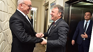 İduğ ve Ergün, Bornova-Manisa istihdam köprüsü için buluştu