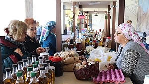 Karaburun’un kadın emeği Mavi Bahçe’de