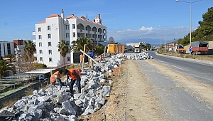 Karayolları Genel Müdürlüğü Kuşadası çevreyolundaki eksikleri gideriyor