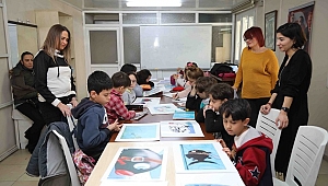 Masal atölyesi ile hayal güçleri artıyor