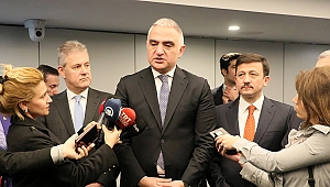 Bakan Ersoy: Ege Turizm Merkezi-Çeşme Projesi dünyaya örnek olacak