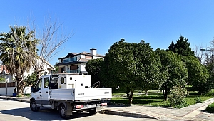 Bornova’da parklara kablo hırsızları dadandı!