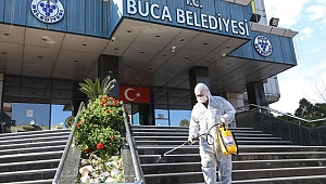 Buca Belediyesi’nde ateş ölçerli “38 derece” önlemi