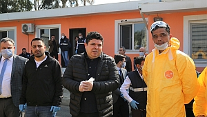 Buca'da topyekûn mücadele: Gece gündüz dezenfekte