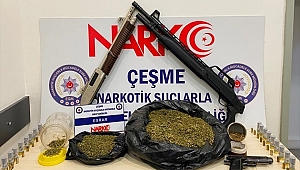 Çeşme’de uyuşturucu operasyonu!