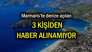 Denize açılan kişiden haber alınamıyor!