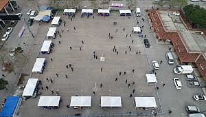 Efes Selçuk’ta halkın pazarı açıldı