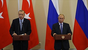 Erdoğan Putin görüşmesi sona erdi