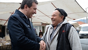 Göçbeyli Başkan Koştu’yu bağrına bastı