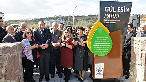İlk Kadın Muhtar Gül Esin’in ismi parkta yaşayacak