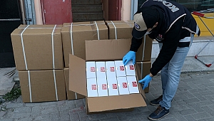 İzmir'de 20 bin 350 adet maske ele geçirildi