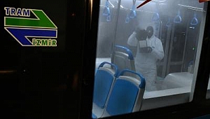 İzmir'de toplu ulaşıma virüs önlemi