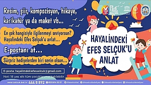 Koronaya karşı Efes Selçuklu çocuklara görev