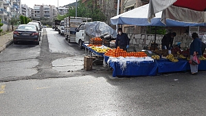 Kuşadası'nda pazarlara 'corona' düzenlemesi